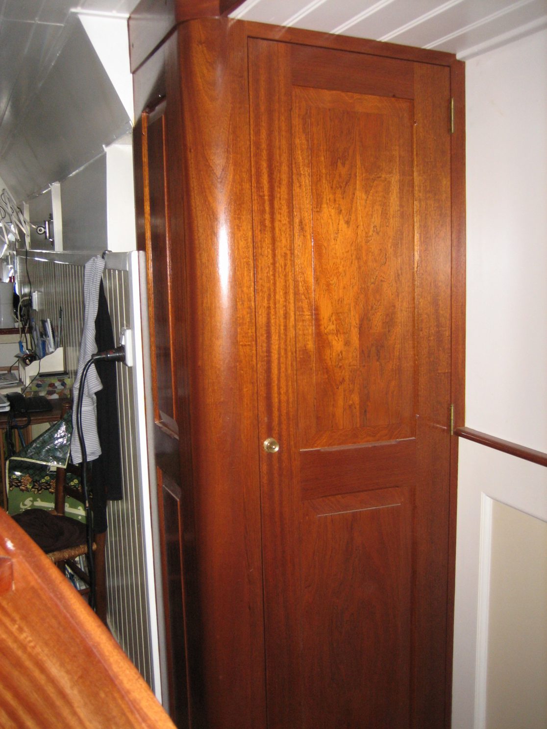 Gangkast in een schip