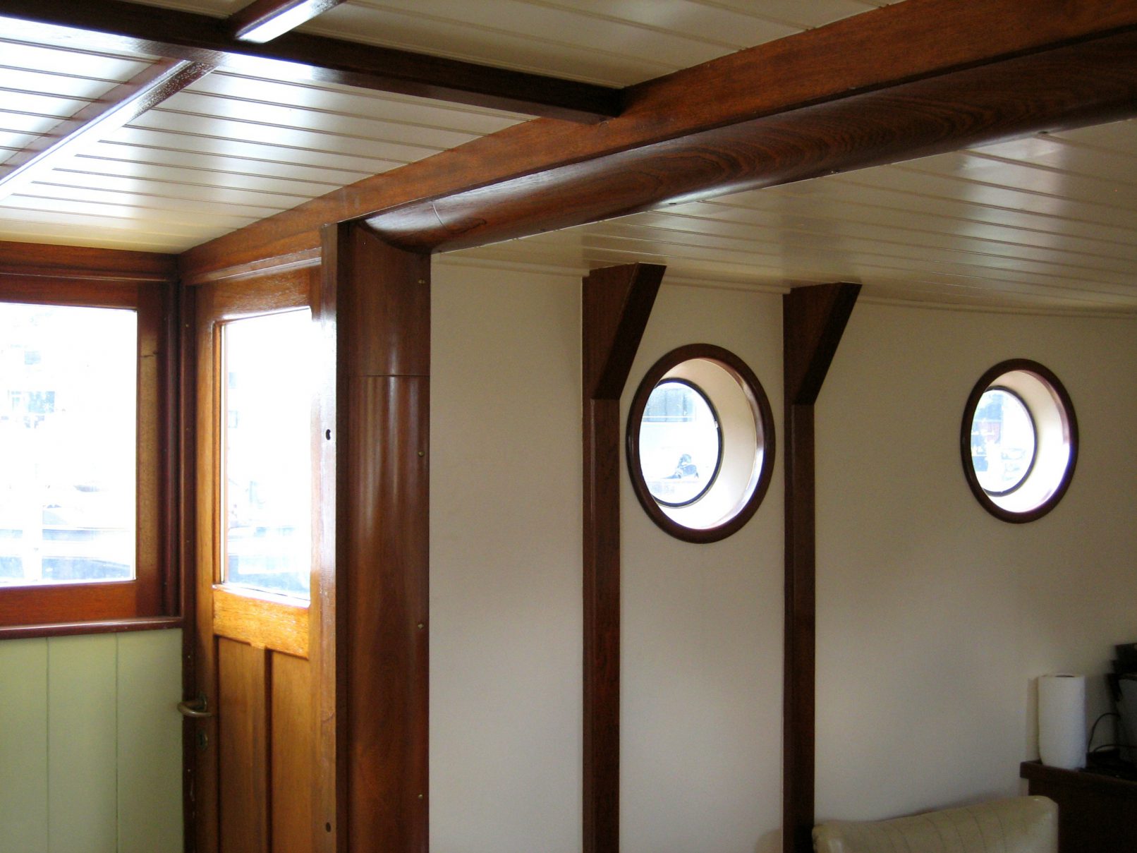 Klassiek stuurhuis in jaren 50 sfeer