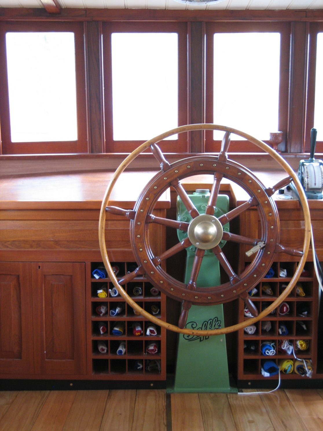 Lessenaar van een kotter