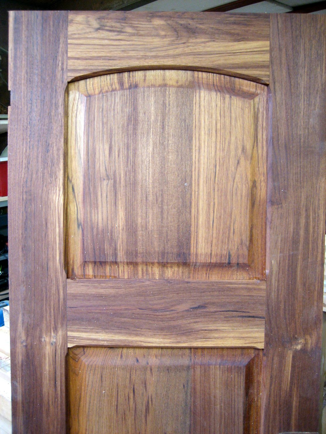 Nieuwe paneeldeur voor stuurhut